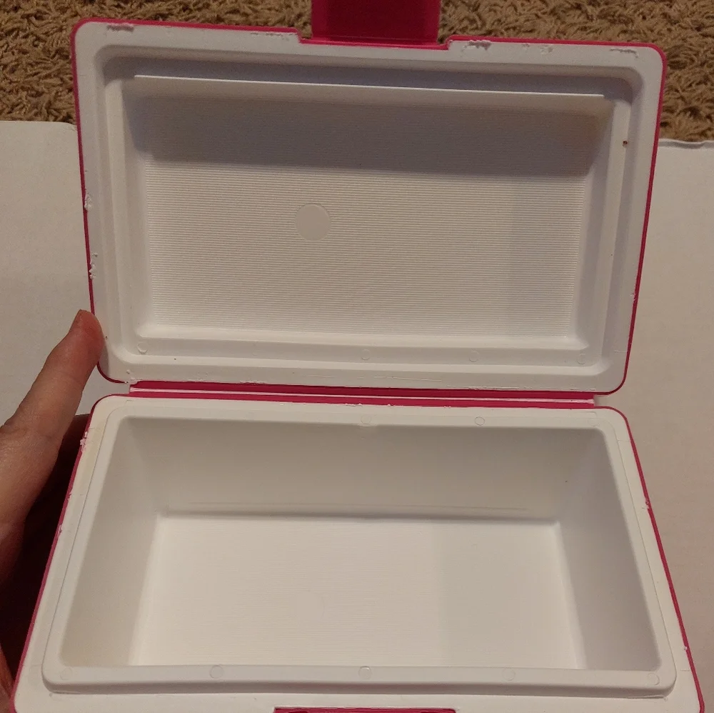 Artic Zone Insulated Lunch Box With Mini Cooler Inside Pink NEW